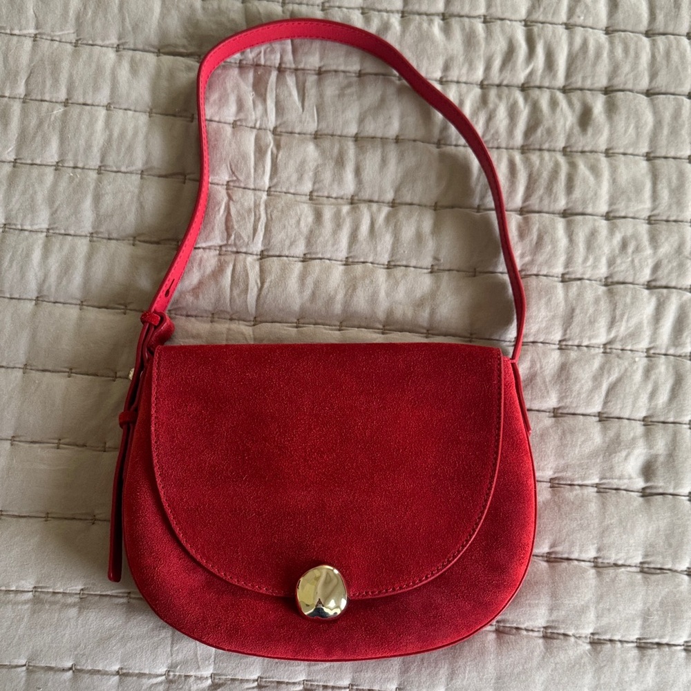 Madewell Vibrant Red Shoulder Bag